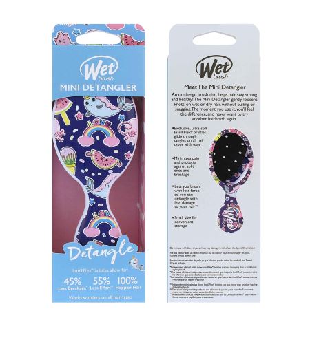Wet Brush Mini Detangler Happy Hair kartáč na vlasy Fantasy