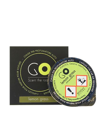 Millefiori Milano Go Lemon Grass náplň do auta 2 ks