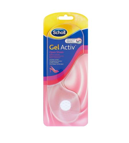 Scholl GelActiv Open Shoes Shoe Inserts 1pair