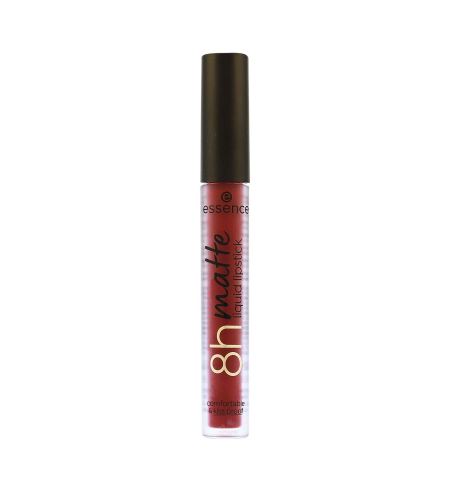 Essence 8h Matte tekutá matná rtěnka 08 Dark Berry 2,5 ml