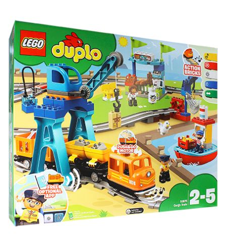 LEGO 10875 Duplo Town Cargo Train stavebnice lego