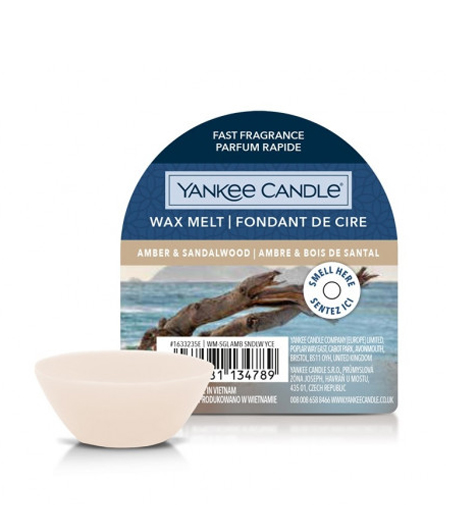 Yankee Candle Amber & Sandalwood vonnais